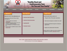 Tablet Screenshot of heartdrs.com